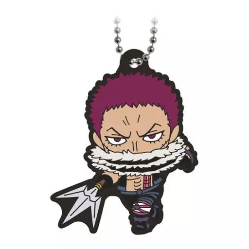【希少】つままれキーホルダーシリーズ　シャーロット・カタクリ Amazon.co.jp: コスパ ONE PIECE カタクリ つままれ ラバー