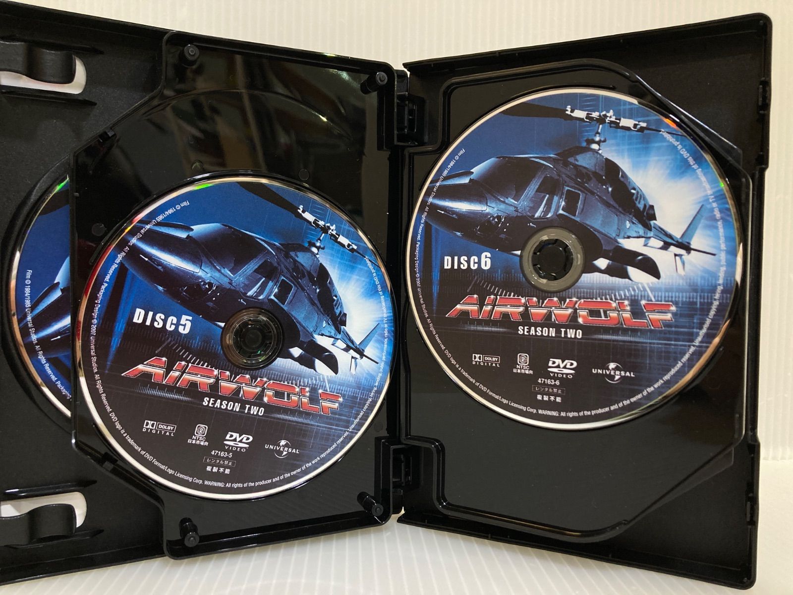 超音速攻撃ヘリ　エアーウルフ シーズン1〜3 DVD-BOXセット 超音速攻撃ヘリ エアーウルフ シーズン1-シーズン3 コンプリート