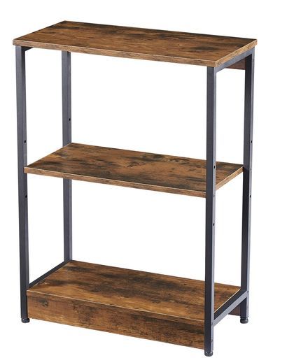 Beemyiシェルフオープンシェルフ ラックオープンラック棚木製ラック組立簡単 Brown幅60 奥行き30 高さ80cm