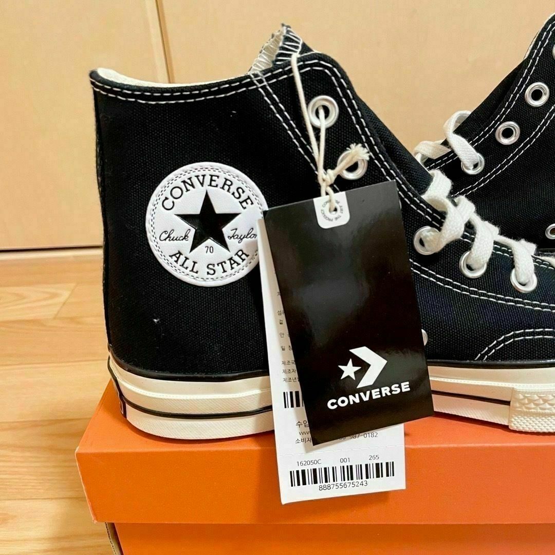 コンバース converse チャックテイラー CT70 HI ブラック - メルカリ