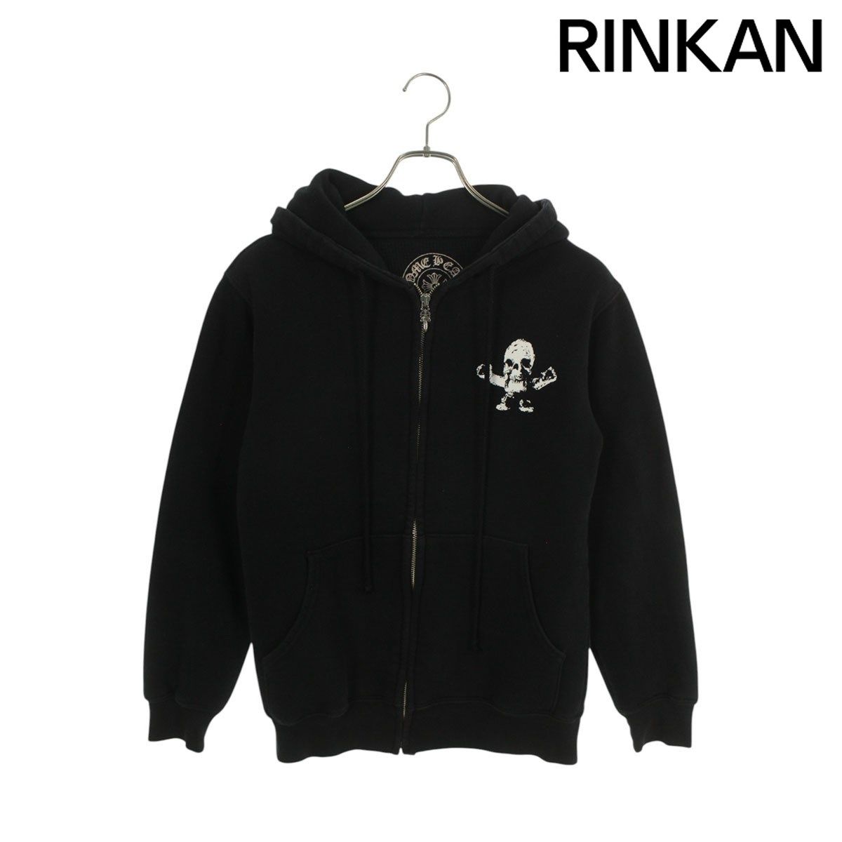 クロムハーツ SWTSHRT HD ZIP FOTIプリントジップアップパーカー