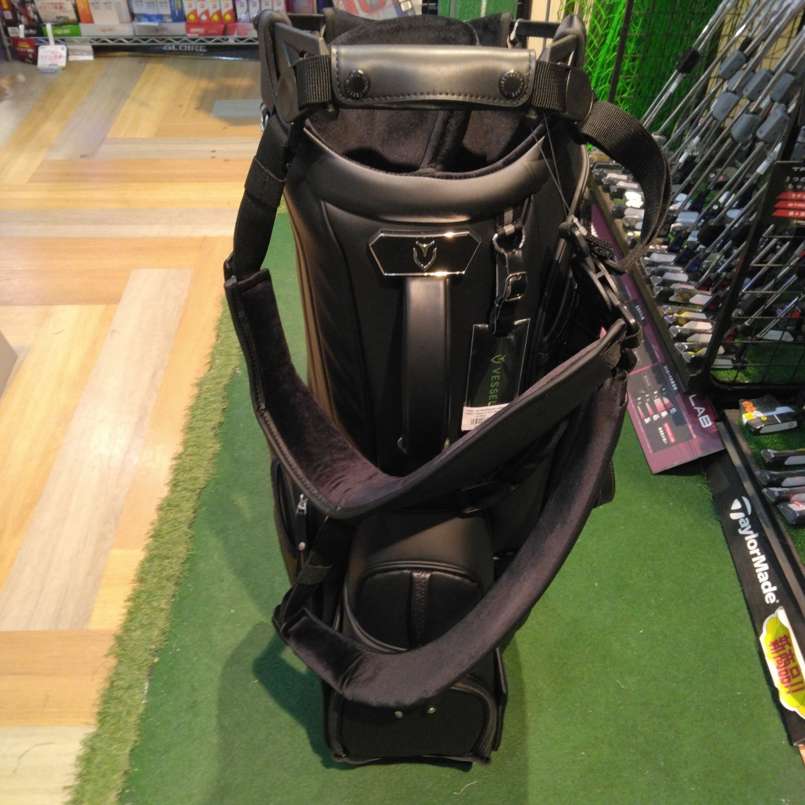ベゼル ゴルフ Vessel Player V Pro Stand Pebbled Black 14分割 大崎店