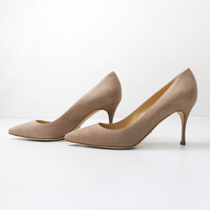 美品 定価7.8万 セルジオロッシ Sergio Rossi PELLE ROYAL スエード