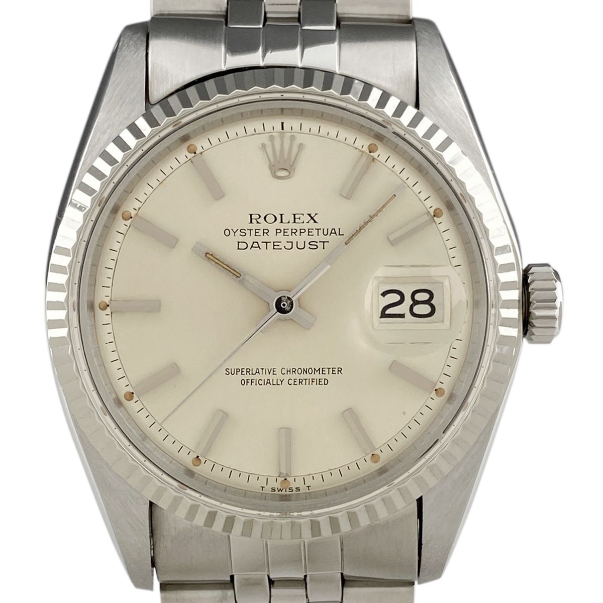 ロレックス ROLEX デイトジャスト 1601 腕時計 SS WG 自動巻き シルバー メンズ 【中古】 - メルカリ