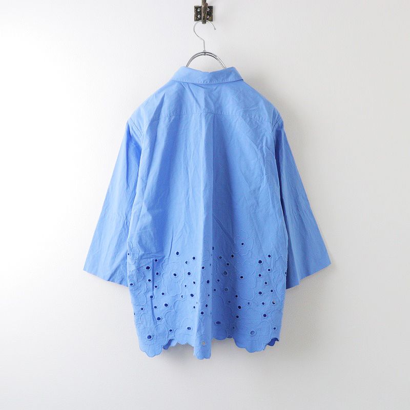 2022SS マリメッコ marimekko Unikko ウニッコ 刺繍 シャツ