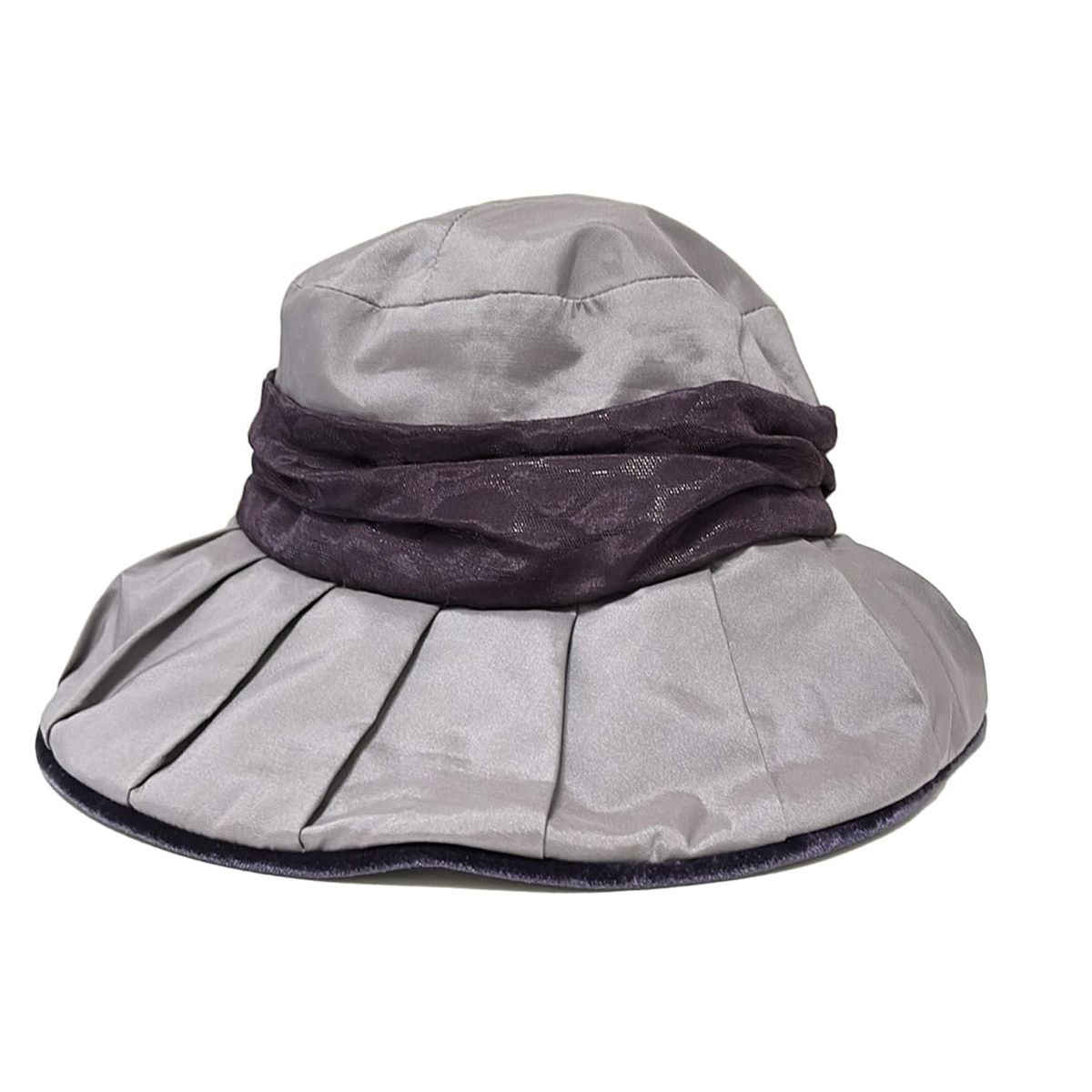 LANVIN COLLECTION ランバンコレクション  リバーシブル 帽子 LANVIN COLLECTION ランバンコレクション 帽子 グレー - メルカリ