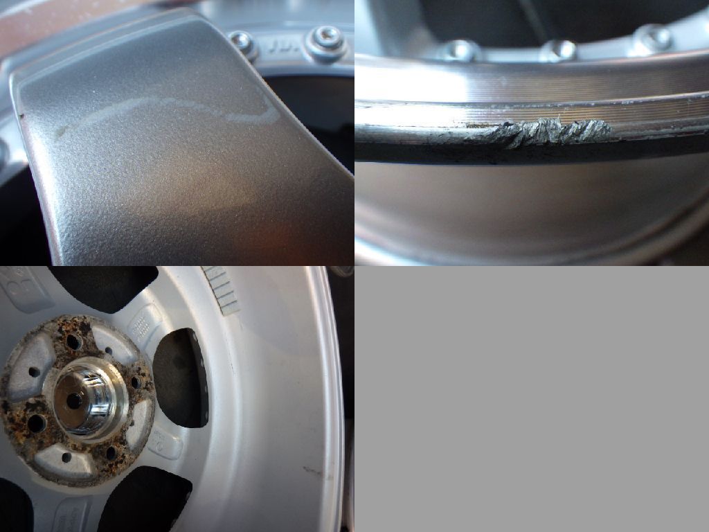 2926 B STEALTH Racing K35 ホイール 16x6.5J 6.0J 4穴 PCD100 45 4本 前後違い BRIGHTFACE_UK