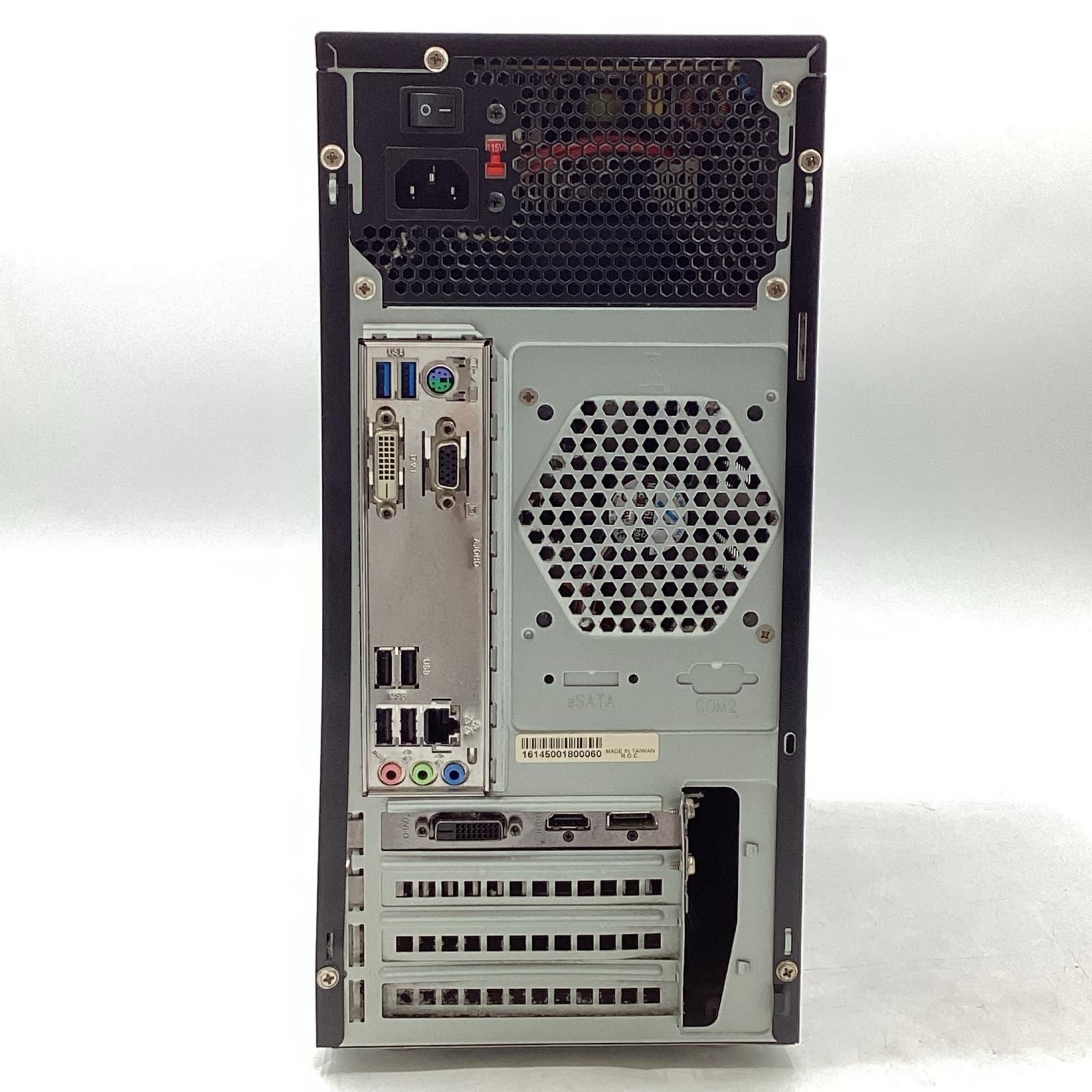ゲーミングPC（Intel Core i7-7700K、GTX 1660、16GB RAM）
