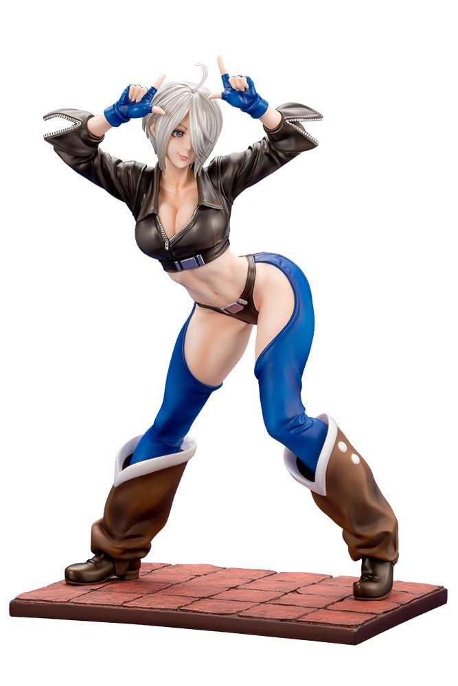 在庫処分 壽屋 KOTOBUKIYA THE KING OF FIGHTERS 2001 SNK美少女 アンヘル ?THE KING OF FIGHTERS 2001? 1|7スケール PVC製 塗装済み完成品 フィギュア