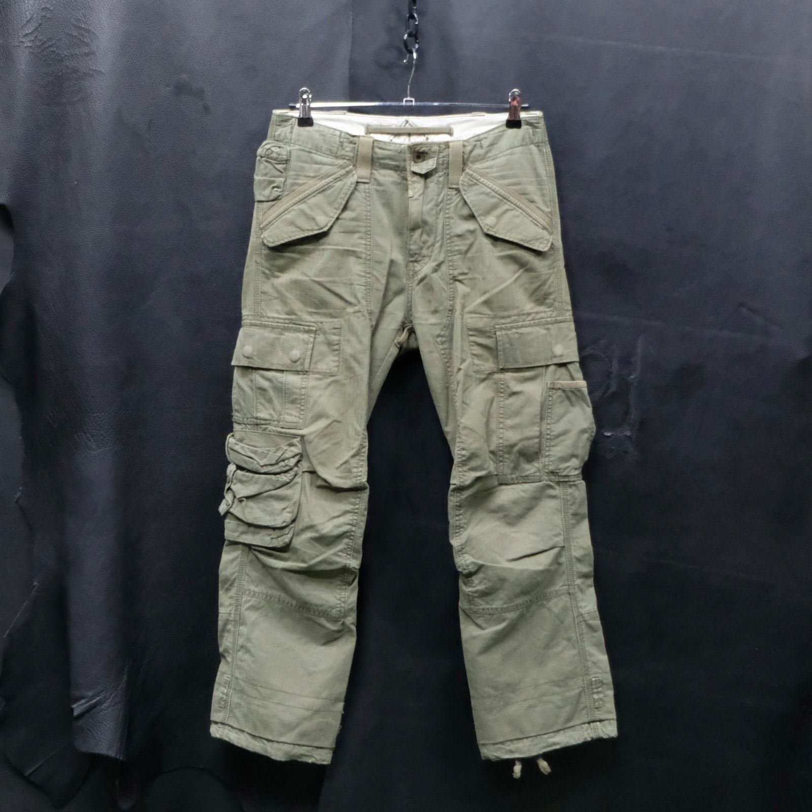 RALPH LAUREN　ラルフローレン　ヘリンボーン　カーゴパンツ　W３０ RALPH LAUREN ラルフローレン ヘリンボーン カーゴパンツ W30