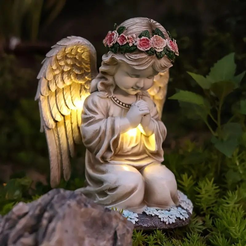 ガーデンオブジェ　天使　ヨーロピアン　園芸　エンジェル　アンティーク　置物　庭 ガーデンオブジェ 天使 ヨーロピアン 園芸 エンジェル アンティーク