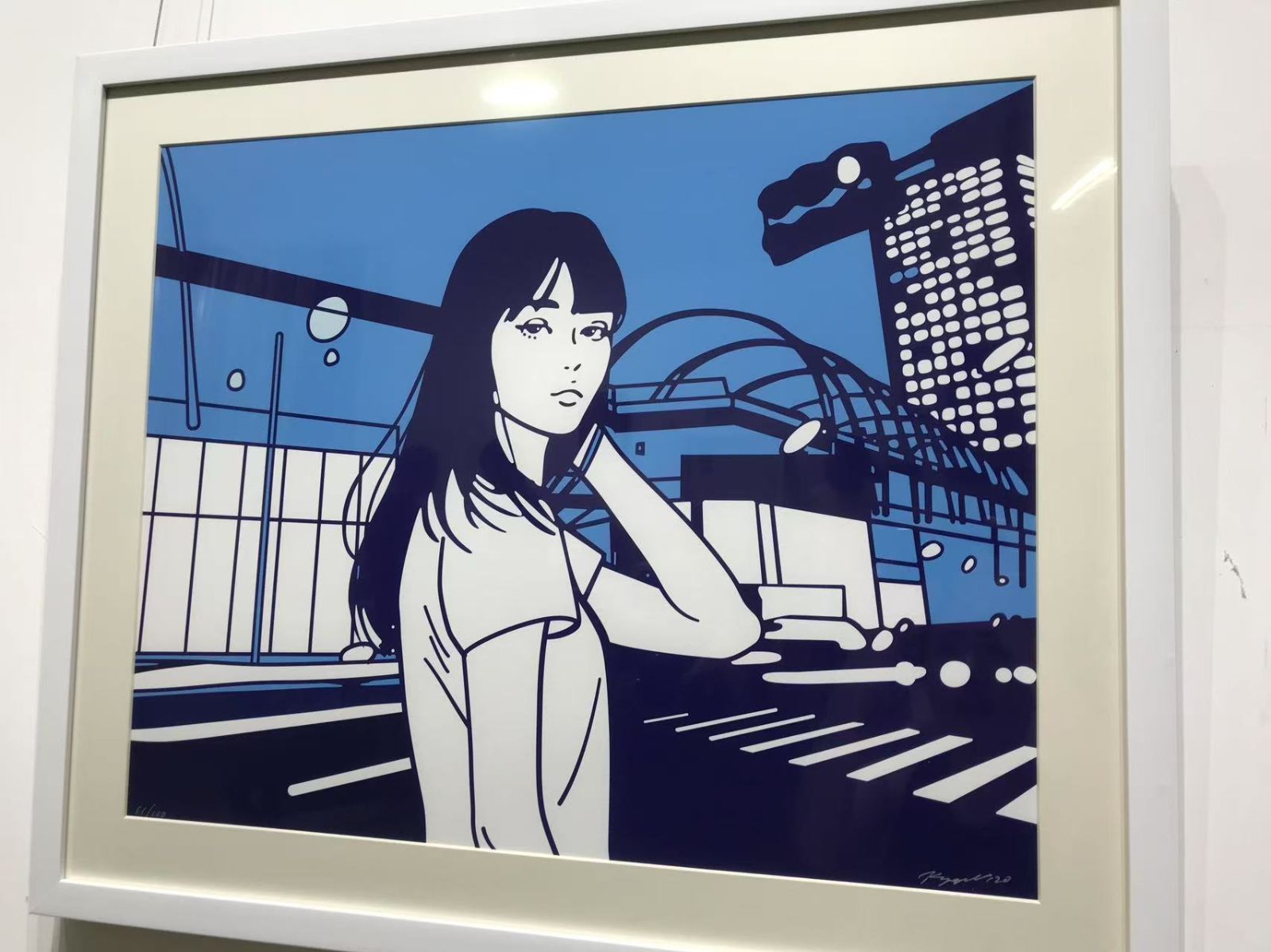 KYNE（キネ）Untitled 2020（SAI KYNE TOKYO ED）版画 額済
