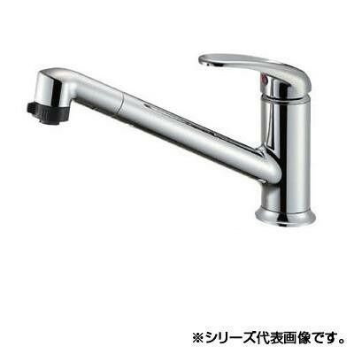 三栄 SANEI シングルワンホールスプレー混合栓 K87101JV-13