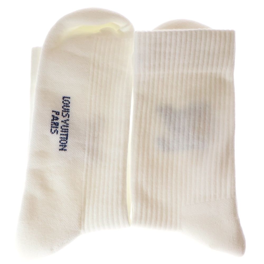 LOUIS VUITTON ソックス・オンリーIV ホワイト　靴下 LOUIS VUITTON ソックス・オンリーIV ホワイト 靴下 ソックス