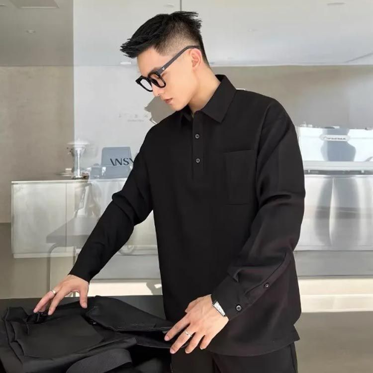 長袖 ボタンダウン