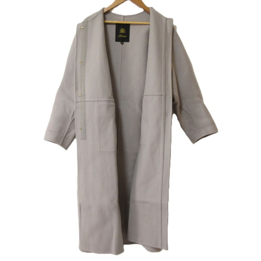 Drawer ケヌキノーカラーロングジレ Drawer - Drawer ドゥロワー 21AW  