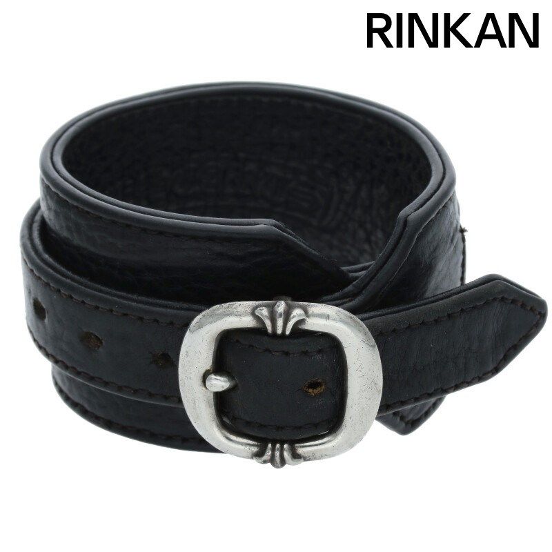 クロムハーツ RR TINY BUCKLE|ロックンロール レザーブレスレット メンズ 1