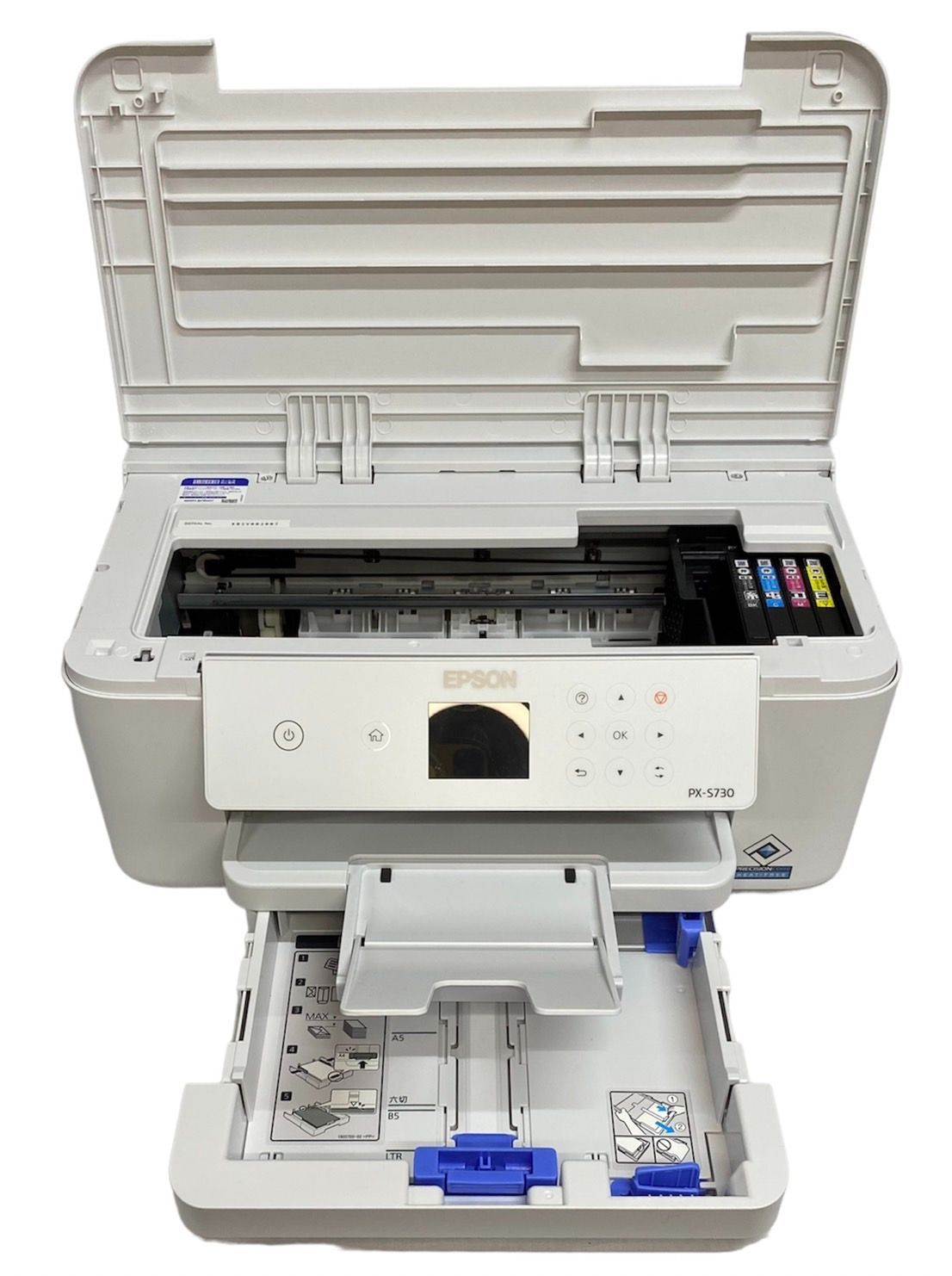 【美品】エプソン プリンター インクジェット PXーS730 純正インク付 エプソン PX-S730 A4カラーインクジェットプリンター
