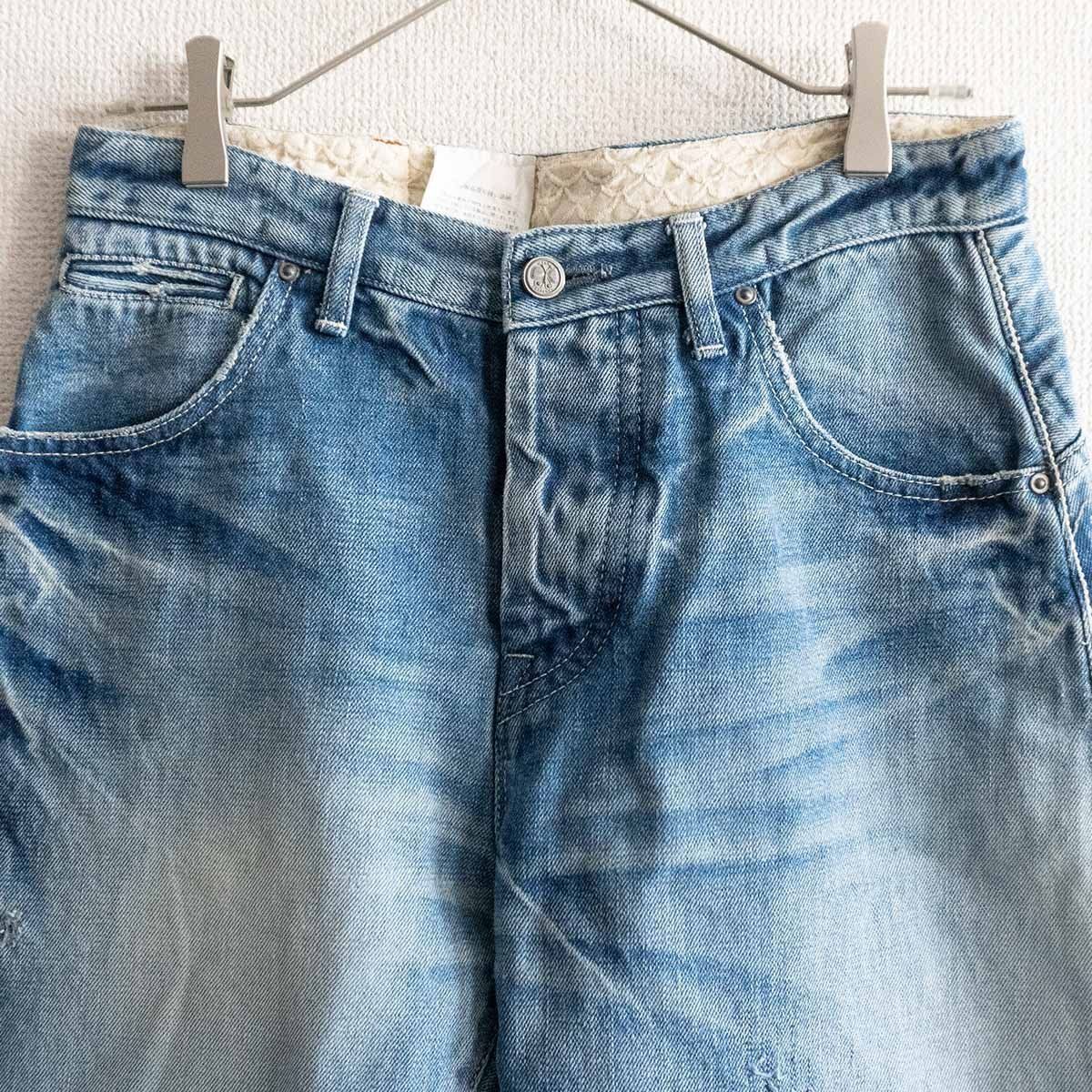 美品 ミナペルホネン always ロールアップデニム 38 mina 美品】mina perhonen 【always ロールアップ デニムパンツ】38 ミナ