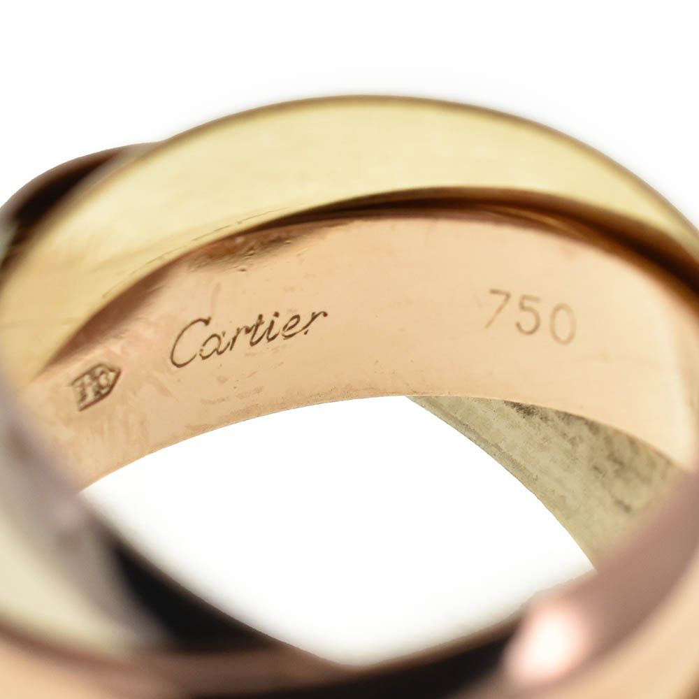 ✴︎Cartier✴︎ カルティエ 限定 3Pダイヤ トリニティリング 49 Trinity Rings