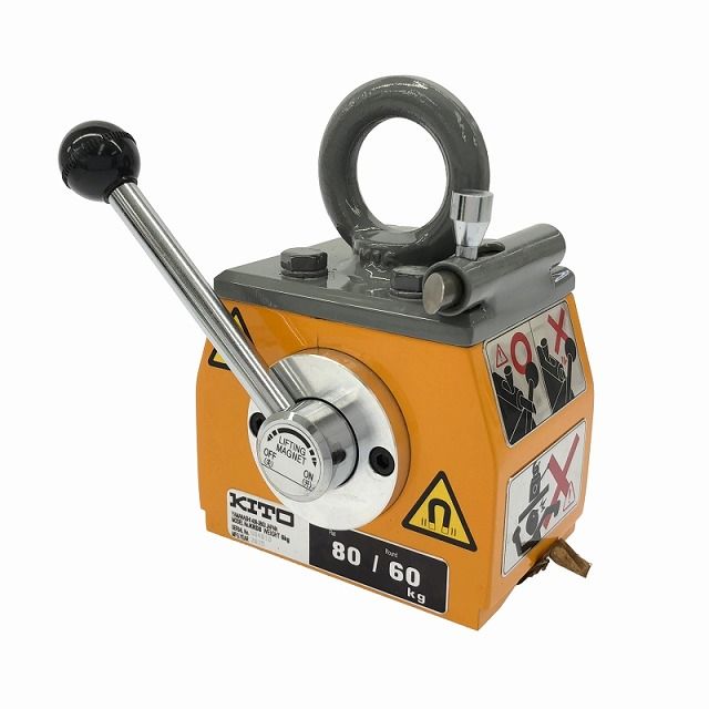 KITO キトー スーパーマグ KRD08 平鋼80kg 丸鋼60kg