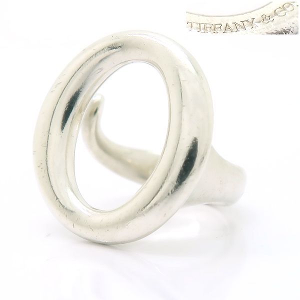 TIFFANY&Co. セビアナリング 925 シルバー 約10号 SV ティファニー 