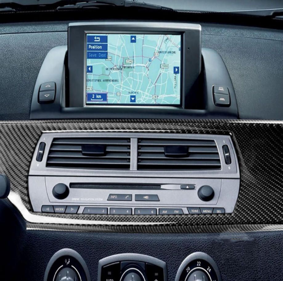 03-08カーボンファイバーメーターパネル装飾貼付自動車内装改造金具に適用