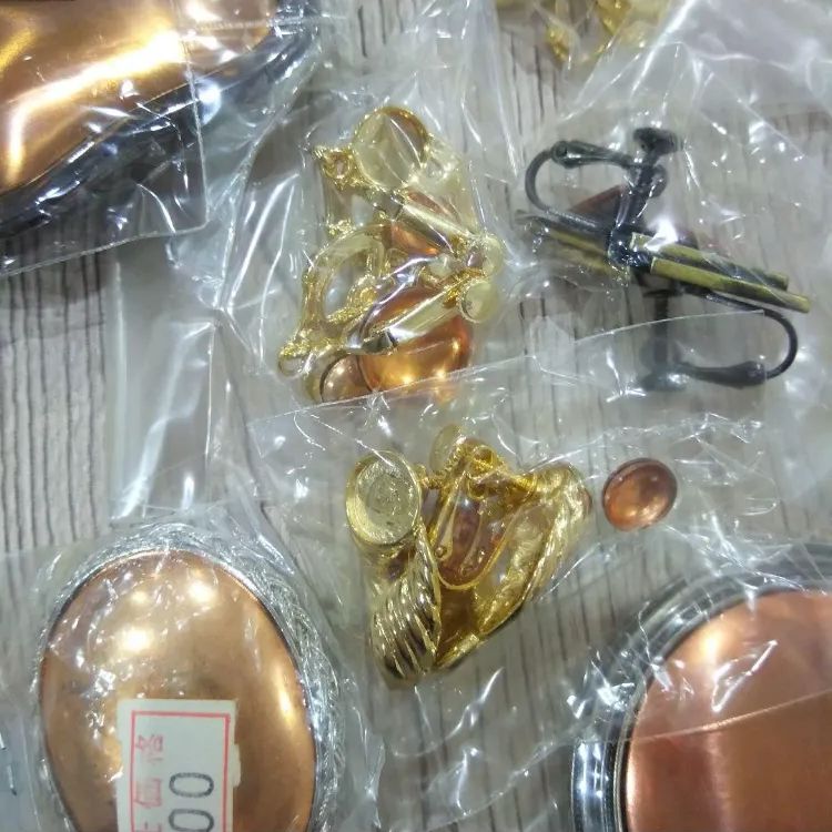 Ｋ０６４七宝焼き　アクセサリー　素材セット多数 K130七宝焼きアクセサリーパーツ素材大量100点セット - メルカリ