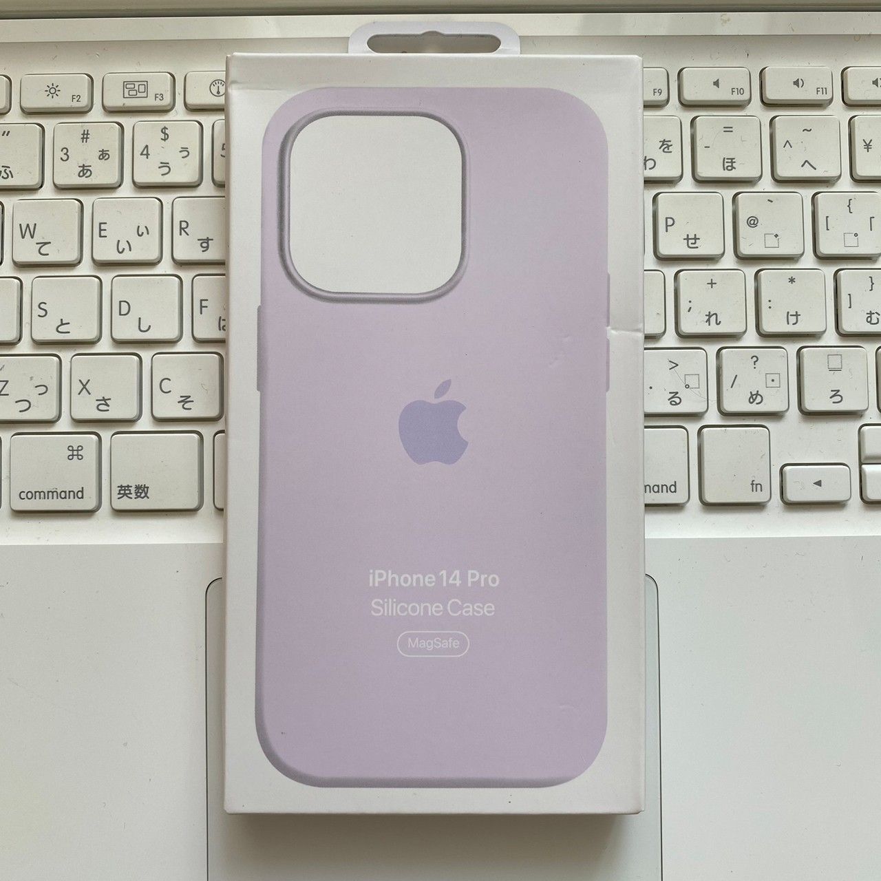 iPhoneケース未開封iPhone14pro ケース ライラック - iPhoneケース