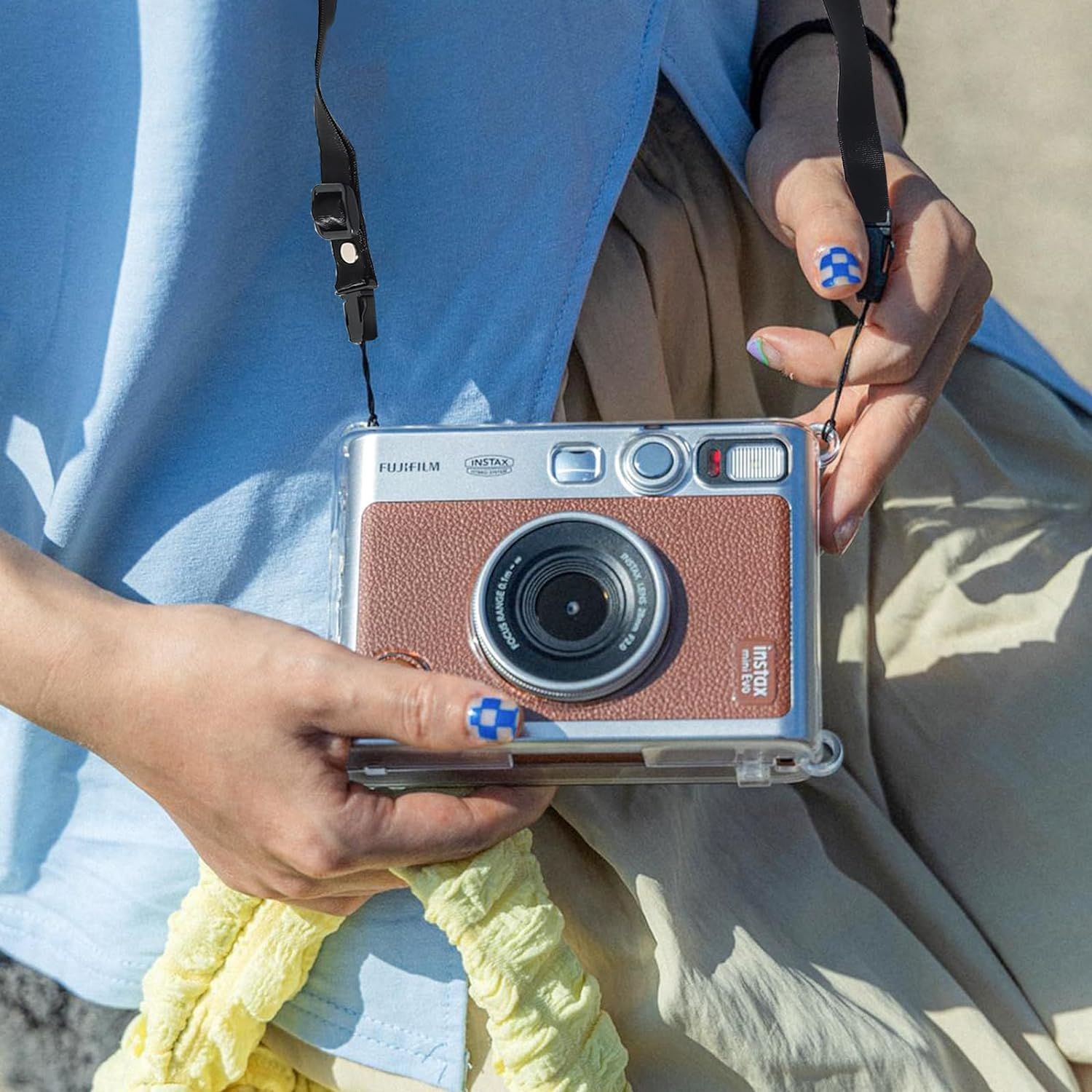 Fujifilm instax mini カメラと専用ケース フィルムはおまけ。 カメラケース “チェキ” INSTAX mini Evo用 | フジフイルムモール