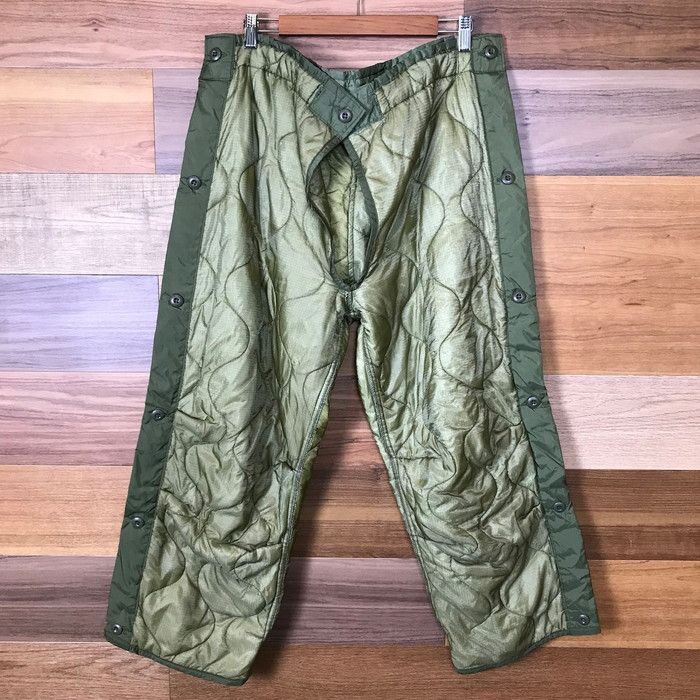 80s U.S.ARMY M-65 キルティング ライナー フィールド パンツ メンズ XL位 80年代 s25013177