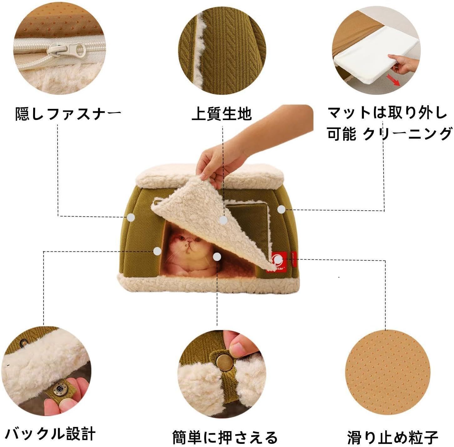 ペット用電気毛布 USB電源加熱マット