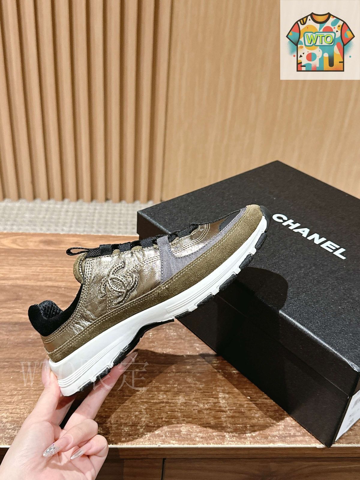 CHANEL シャネル 新作 カジュアルスポーツシューズ02-3 - メルカリ