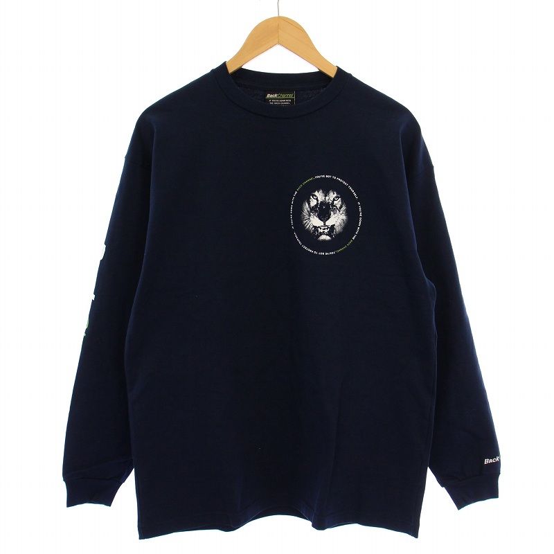 バックチャンネル BACK CHANNEL BC LION LONG SLEEVE TEE T