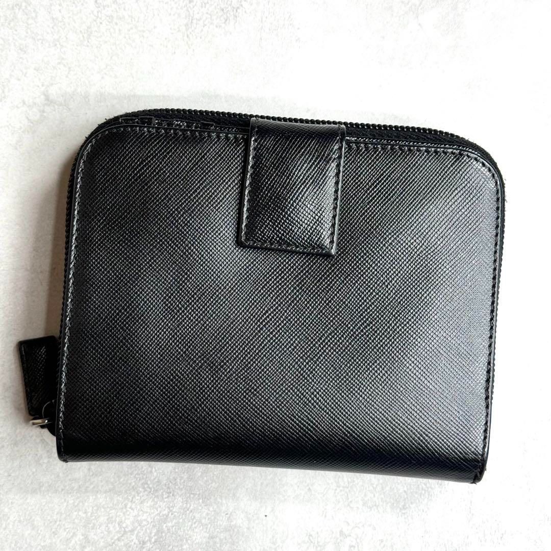 ≫美品≪ / PRADA プラダ サフィアーノトライアングルコンパクト