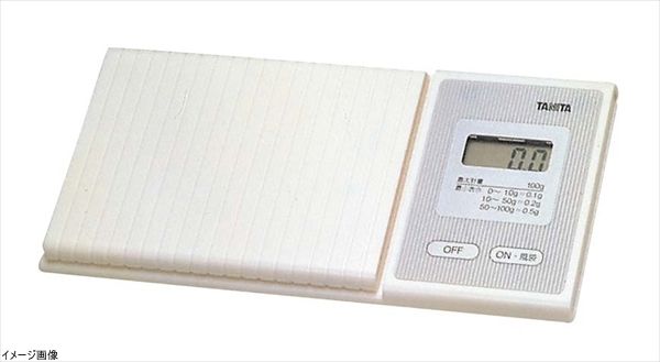 タニタ ポケッタブルスケール ハンディミニ 100g ホワイト 1476-WH