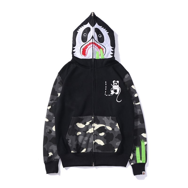 A BATHING APE エイプ シャーク パーカー美品 男女兼用 即購入可