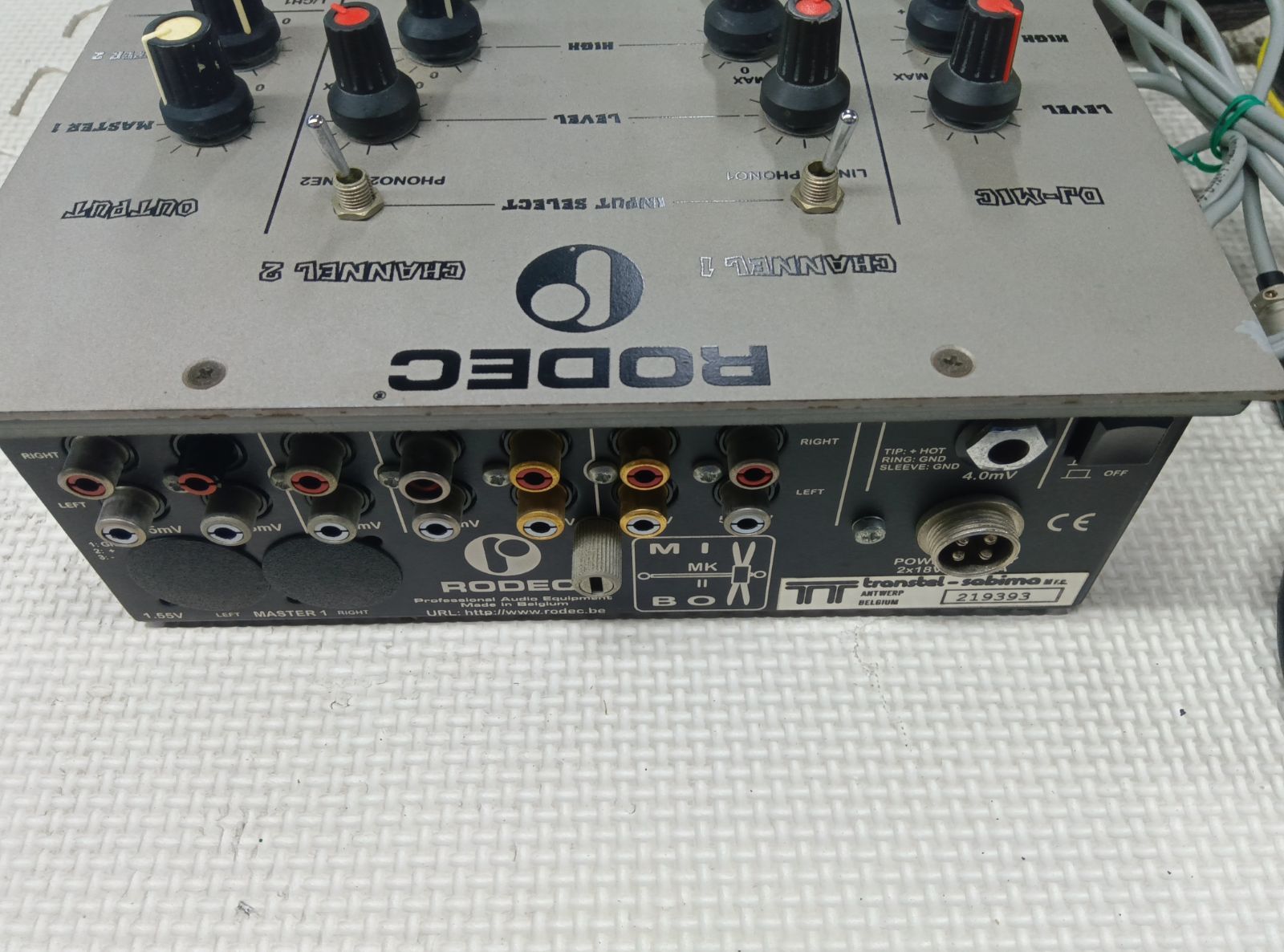 RODEC MIXBOX DJミキサー 美品 RODEC MIXBOX MK2 DJミキサー ジャンク - メルカリ