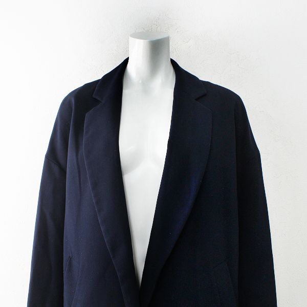 2018SS ENFOLD エンフォルド ポリエステル チェスターコート 38