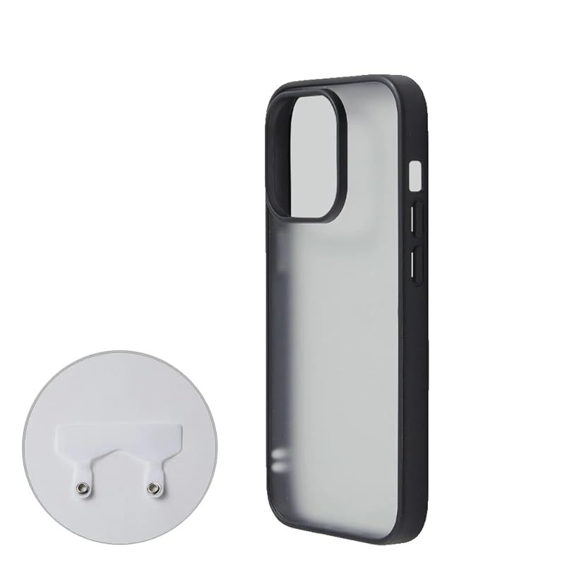 新品　Deff ディーフ iPhone14/13用 ガラスとTPUで作った衝撃に強いケース ブラック