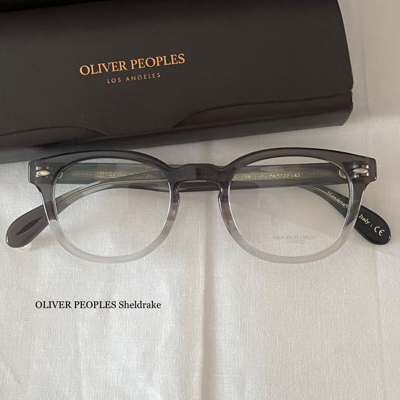 最安値挑戦 ヤフオク! - 新品 OLIVER PEOPLES sheldrake オリバー