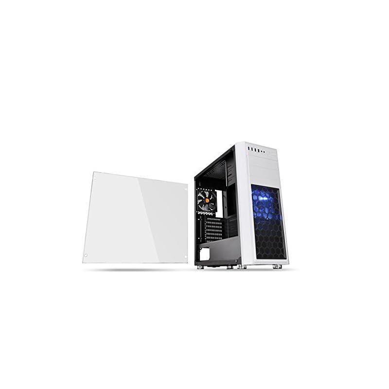 Thermaltake Versa H26 White /w casefan ミドルタワー型PCケース [ホワイトモデル] CS7071 CA-1J5-00M6WN-01