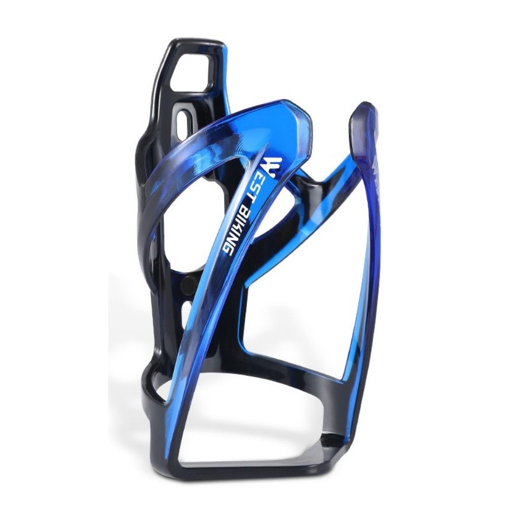 クリアボトルケージ 黒/青 westbiking 自転車 ドリンクホルダー ボトル