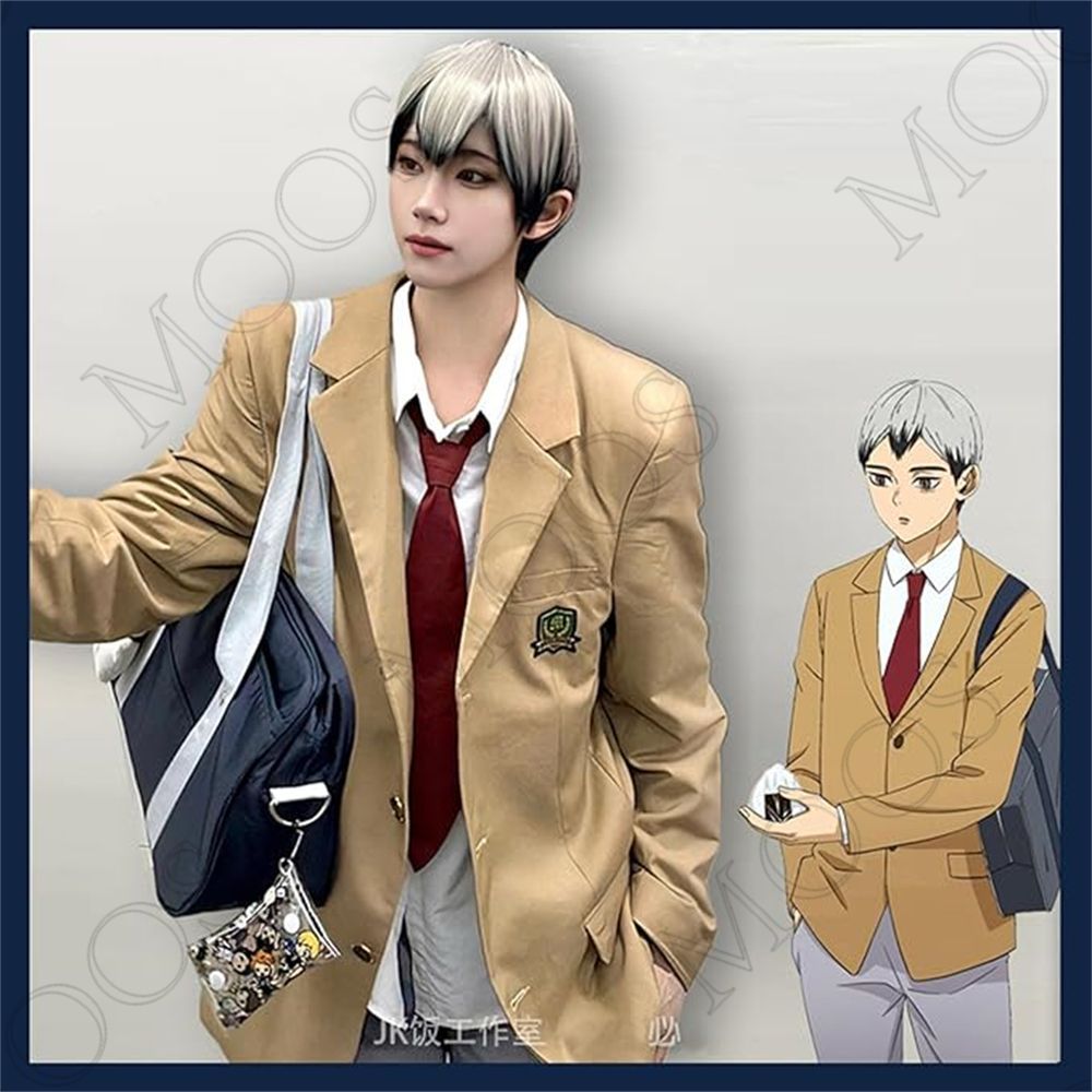 ハイキュー!! コスプレ衣装 宮侑 宮治 稲荷崎高校 JK制服