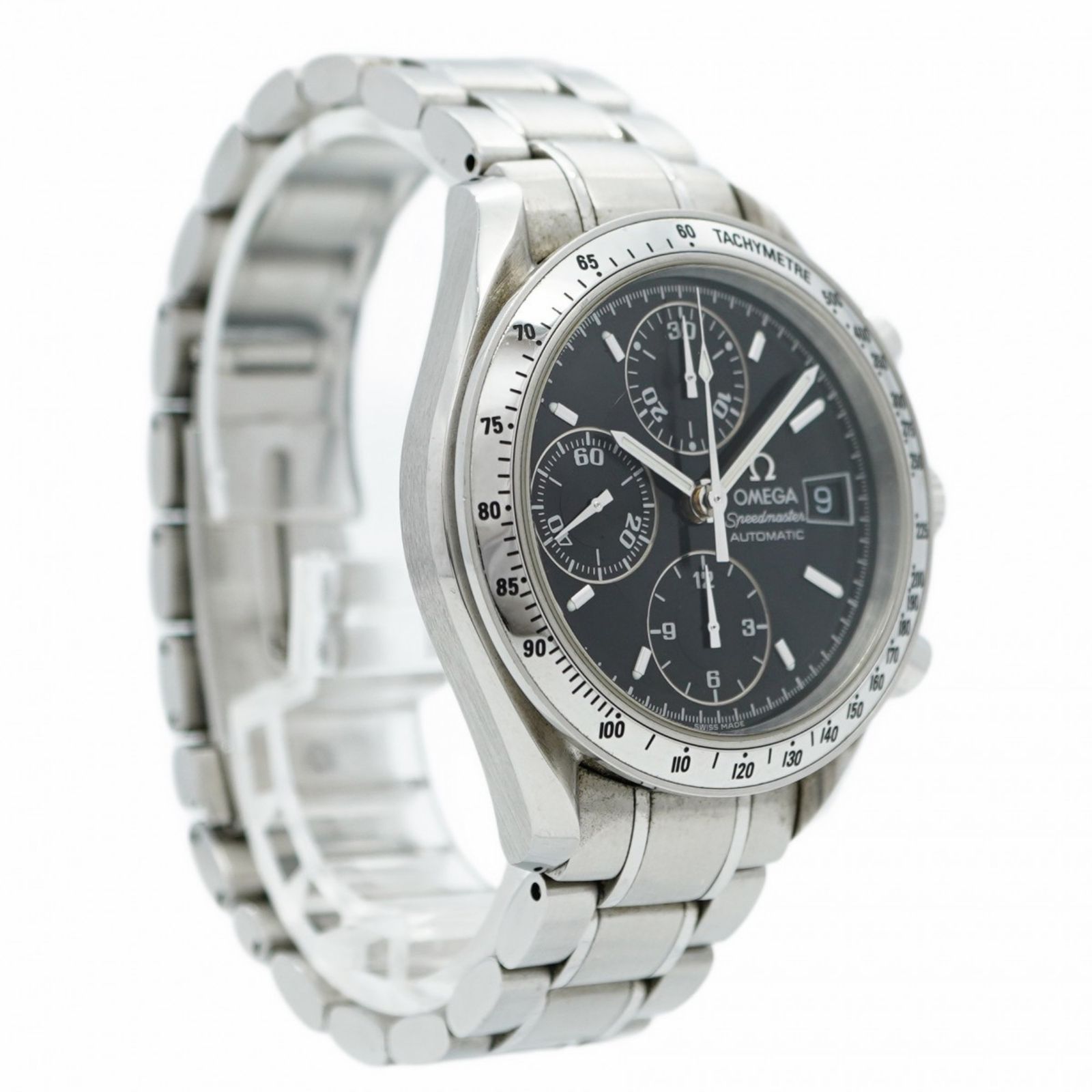 黒文字盤腕時計 メンズ