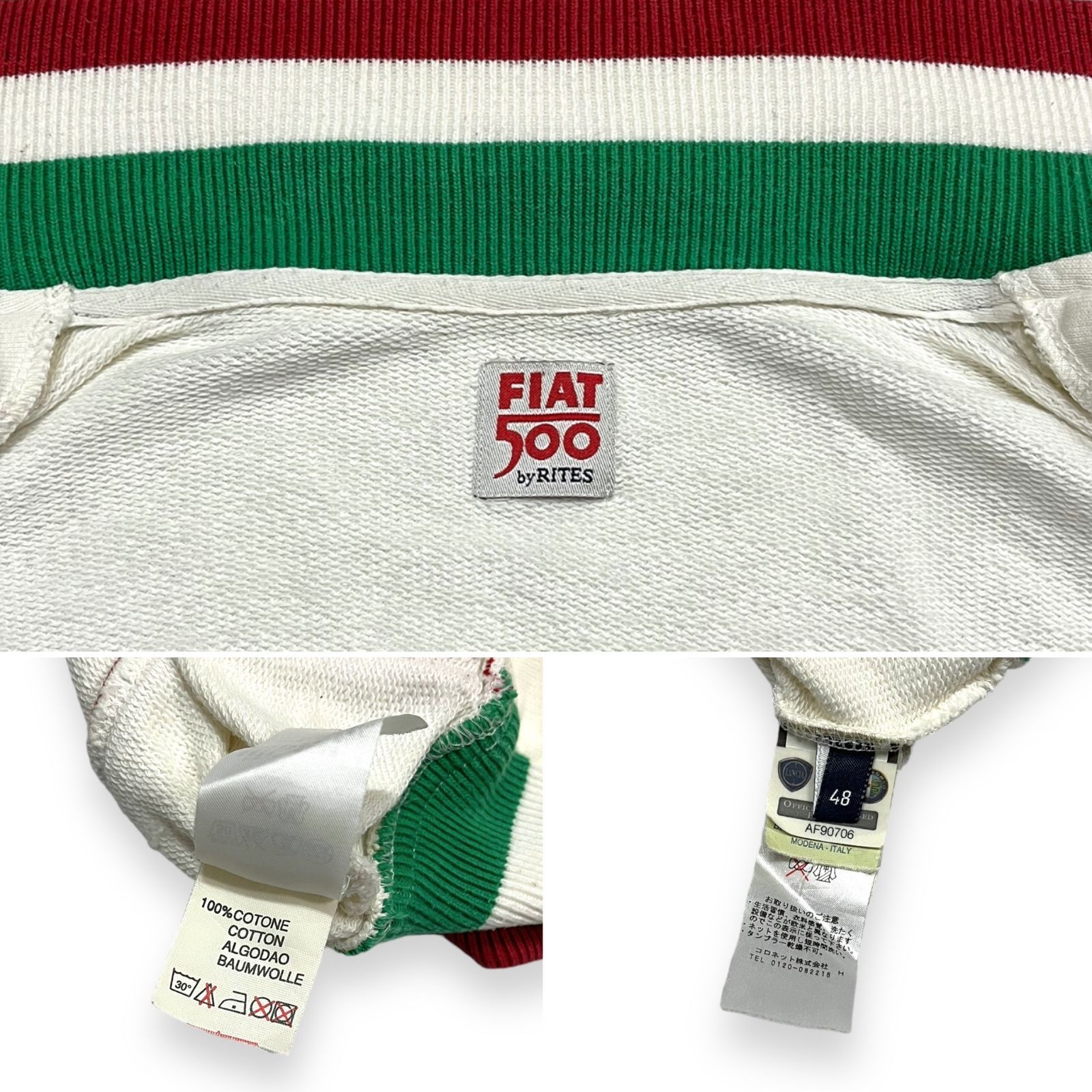中古品】FIAT 500 by RITES フィアット 刺繍 デザイン トラック