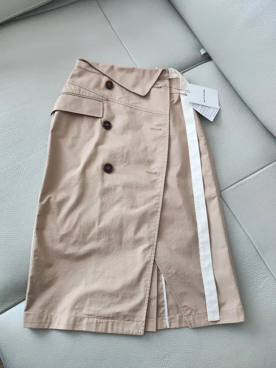 パートOFユニバース トレンチ ラップスカート