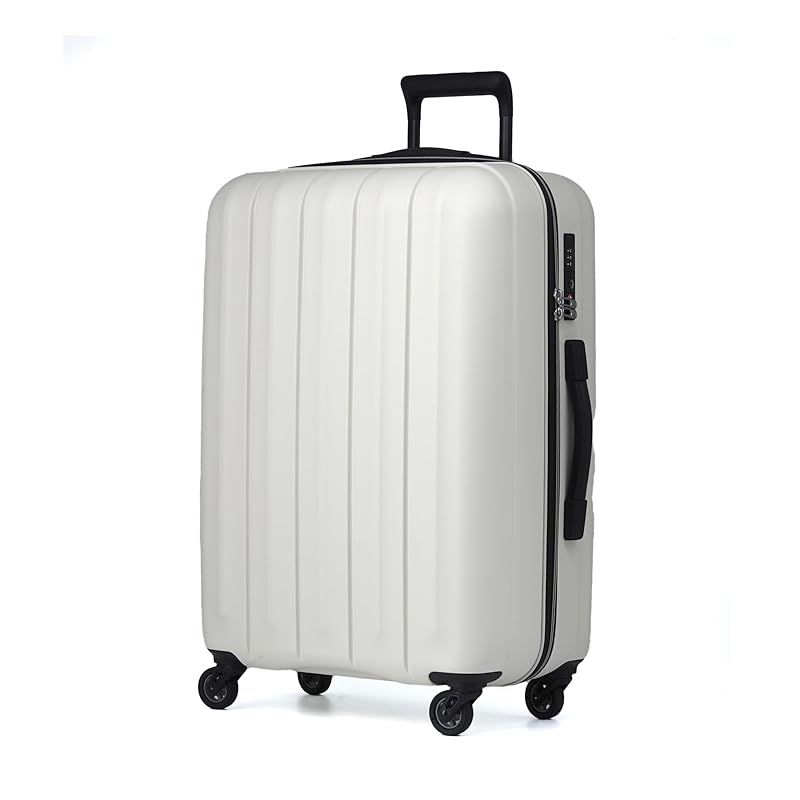 sunco キャリーケース SLZ6-58 53L 2.3kg アイボリー 1