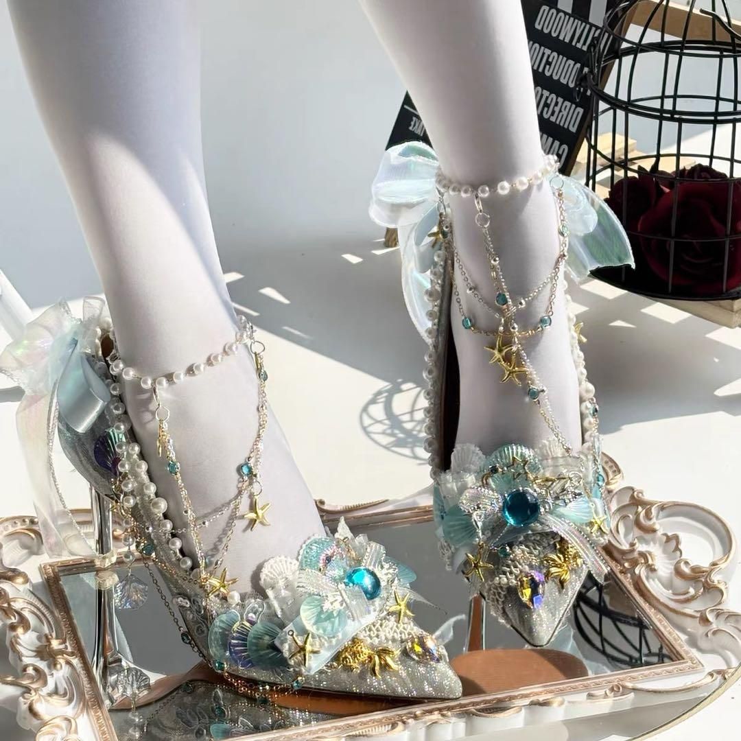 マーメイドシューズ 女子会パーティーイベントに最適