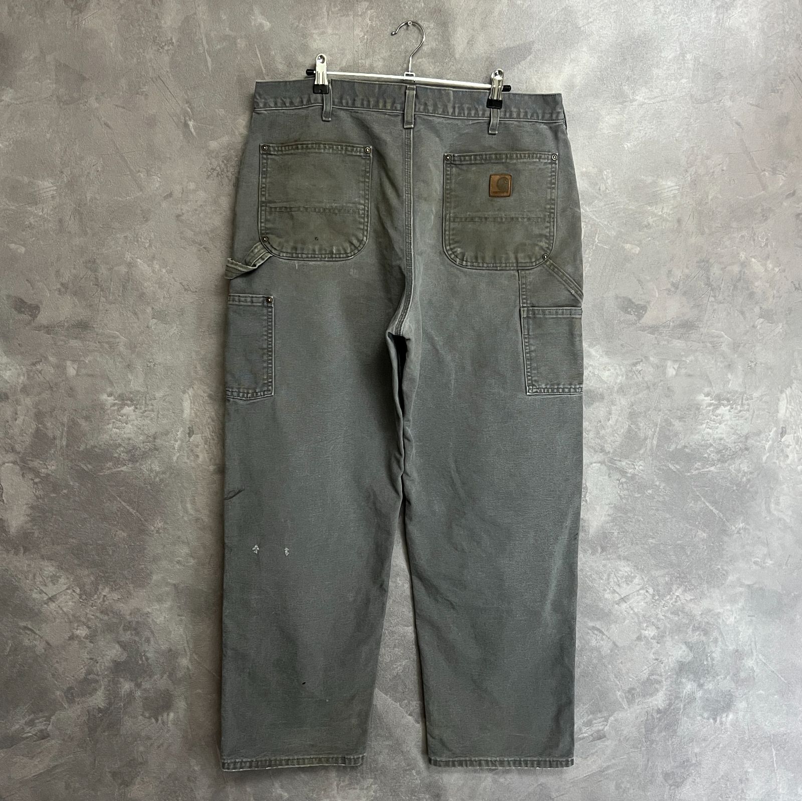 carhartt ダブルニー グレー サイズ36×32 - メルカリ